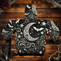 Ethereal Whimsy Hoodie (full zip)