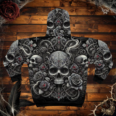 Vanitas Veil Hoodie (full zip)