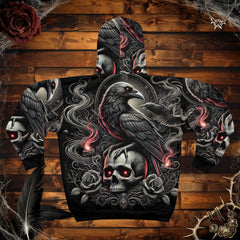Eclipse of Crows Hoodie (full zip)