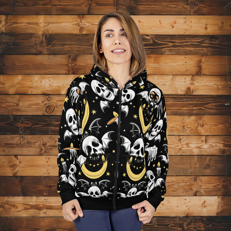Nocturnal Whimsy Hoodie (full zip)