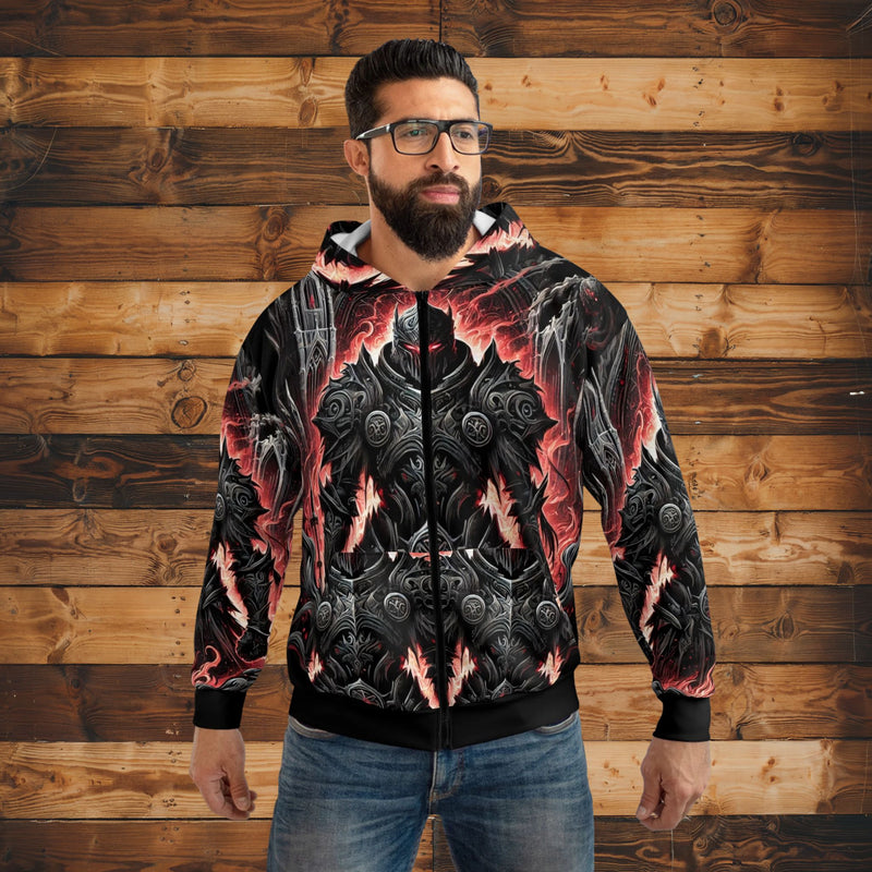 Ashen Crusader Hoodie (full zip)