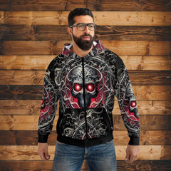Crimson Doom Hoodie (full zip)