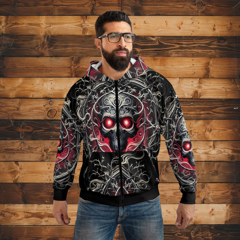 Crimson Doom Hoodie (full zip)