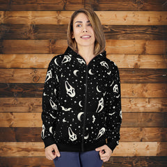 Stellar Screams Hoodie (full zip)
