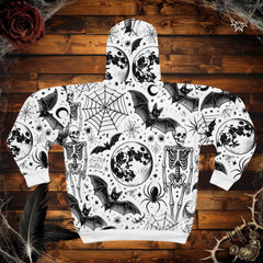 Moonlit Macabre Hoodie (full zip)