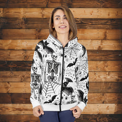 Moonlit Macabre Hoodie (full zip)