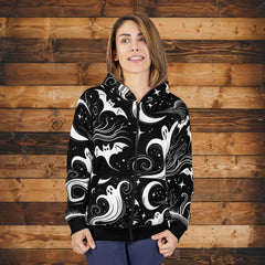 Whimsical Nightfall Hoodie (full zip)
