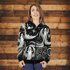 Ethereal Whispers Hoodie (full zip)