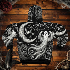 Ethereal Whispers Hoodie (full zip)