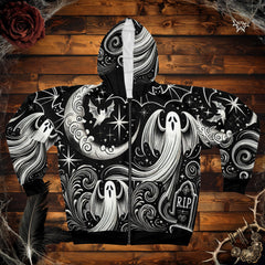 Ethereal Whispers Hoodie (full zip)