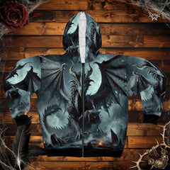 Frostborn Fury Hoodie (full zip)