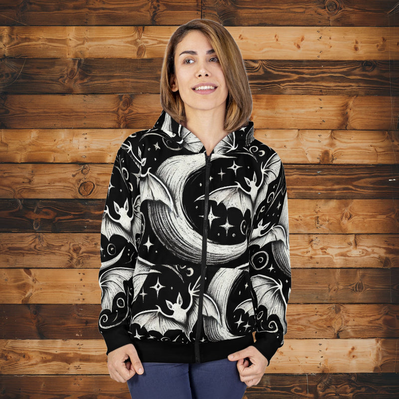 Midnight Soar Hoodie (full zip)