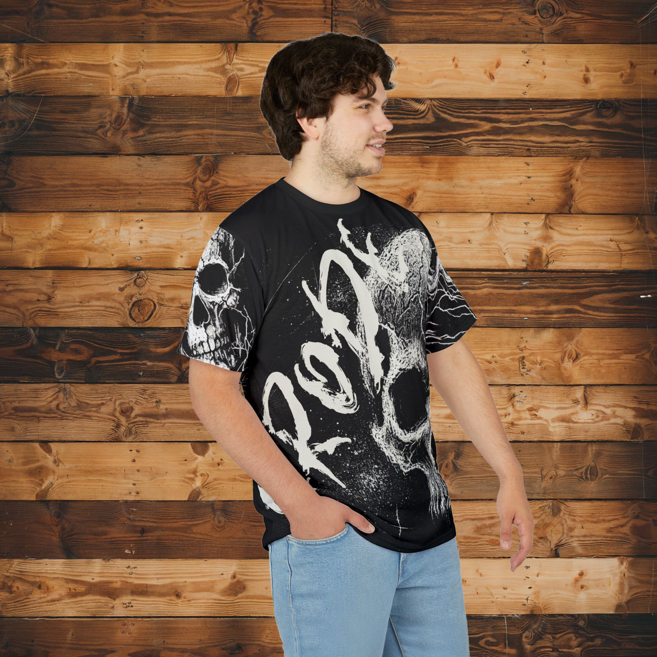 Erode All-Over Print T-Shirt