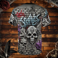 Graffiti Requiem All-Over Print T-Shirt