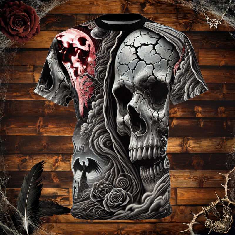 Crimson Doom All-Over Print T-Shirt