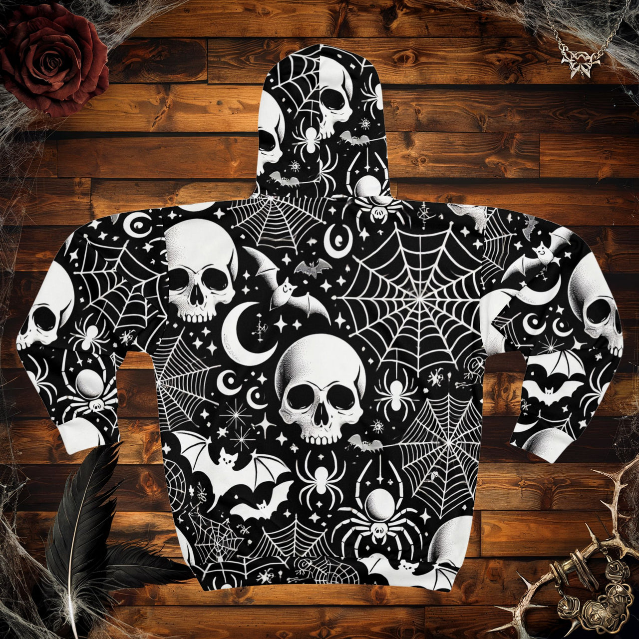 Midnight Shroud Hoodie (full zip)