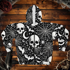 Midnight Shroud Hoodie (full zip)