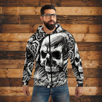 Vile Roses Hoodie (full zip)