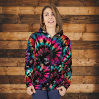 Psychedelic Skullstorm Hoodie (full zip)