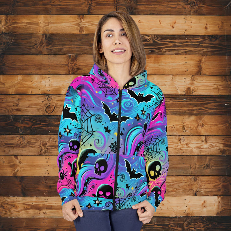 Neon Haunt Hoodie (full zip)