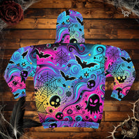Neon Haunt Hoodie (full zip)