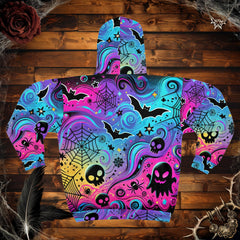 Neon Haunt Hoodie (full zip)