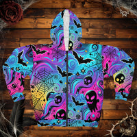 Neon Haunt Hoodie (full zip)