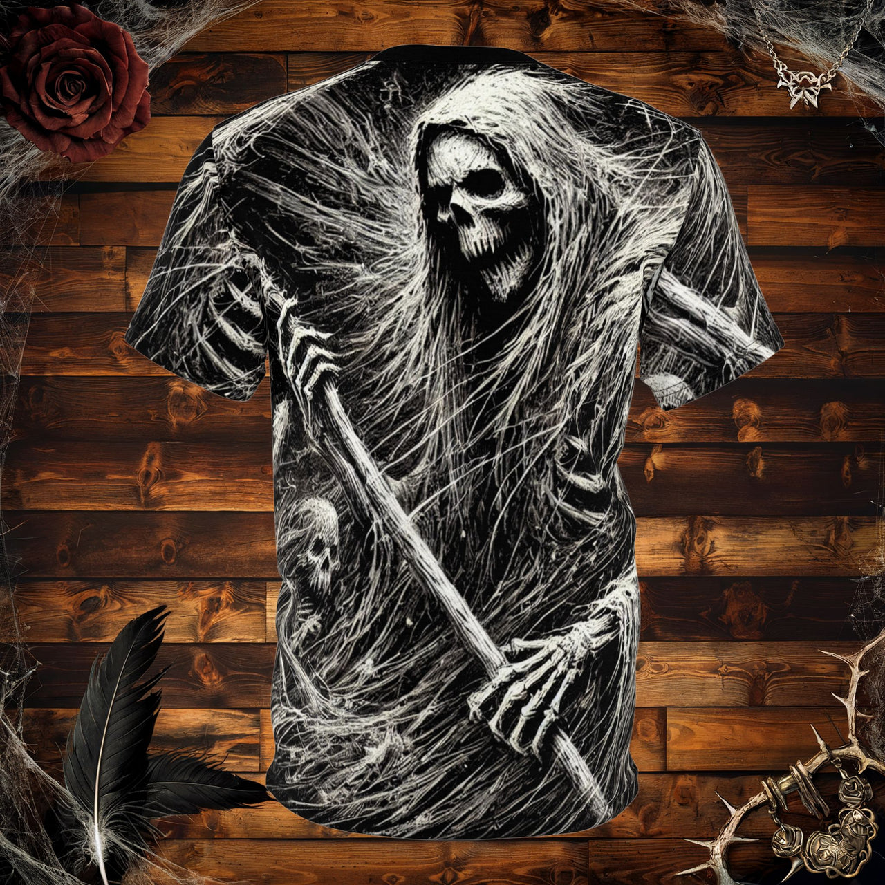 Wraith's Embrace All-Over Print T-Shirt