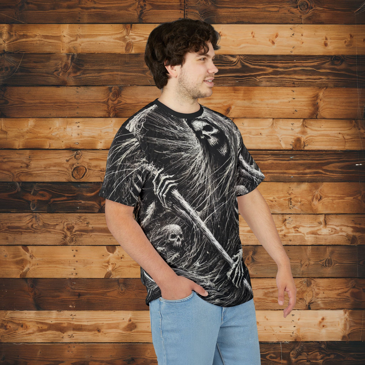 Wraith's Embrace All-Over Print T-Shirt