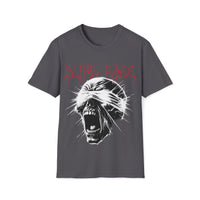 Macabre Threads Charcoal Blind Rage – Screaming Skull Shirt