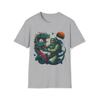 Galactic Grapple – Astronaut vs Space Serpent T-Shirt