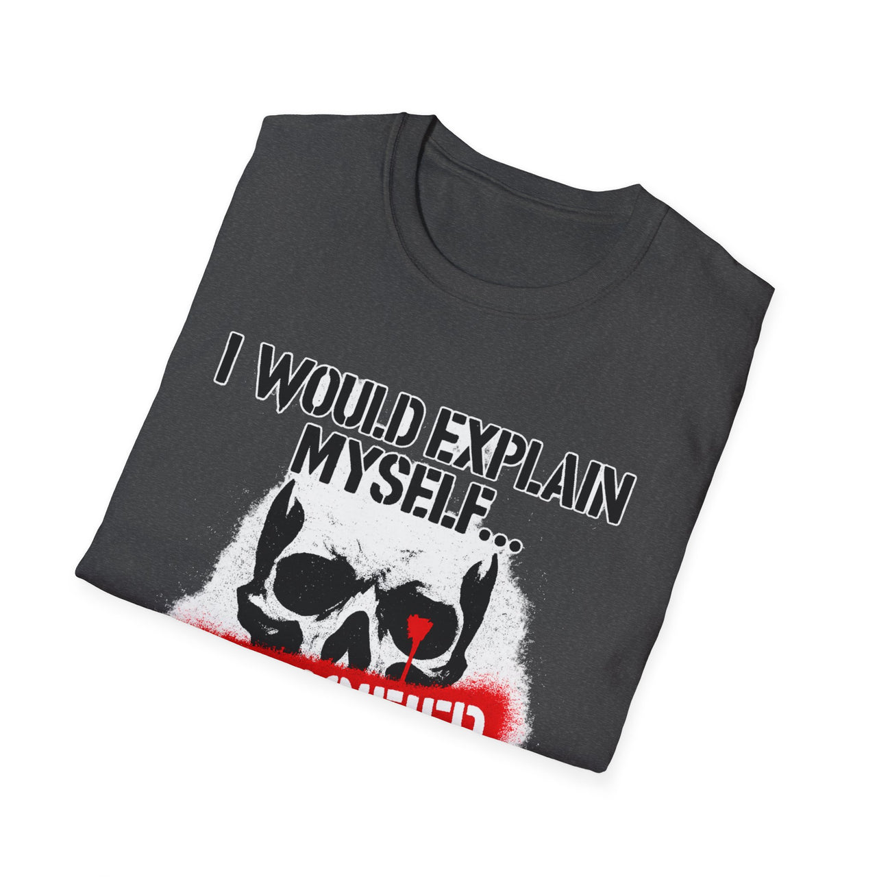 Classified Skull T-Shirt – Gothic Secret Statement Tee