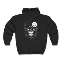 Moonlit Batscape Hoodie (full zip)
