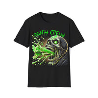 Macabre Threads Black Death Spew – Vomiting Skull Shirt