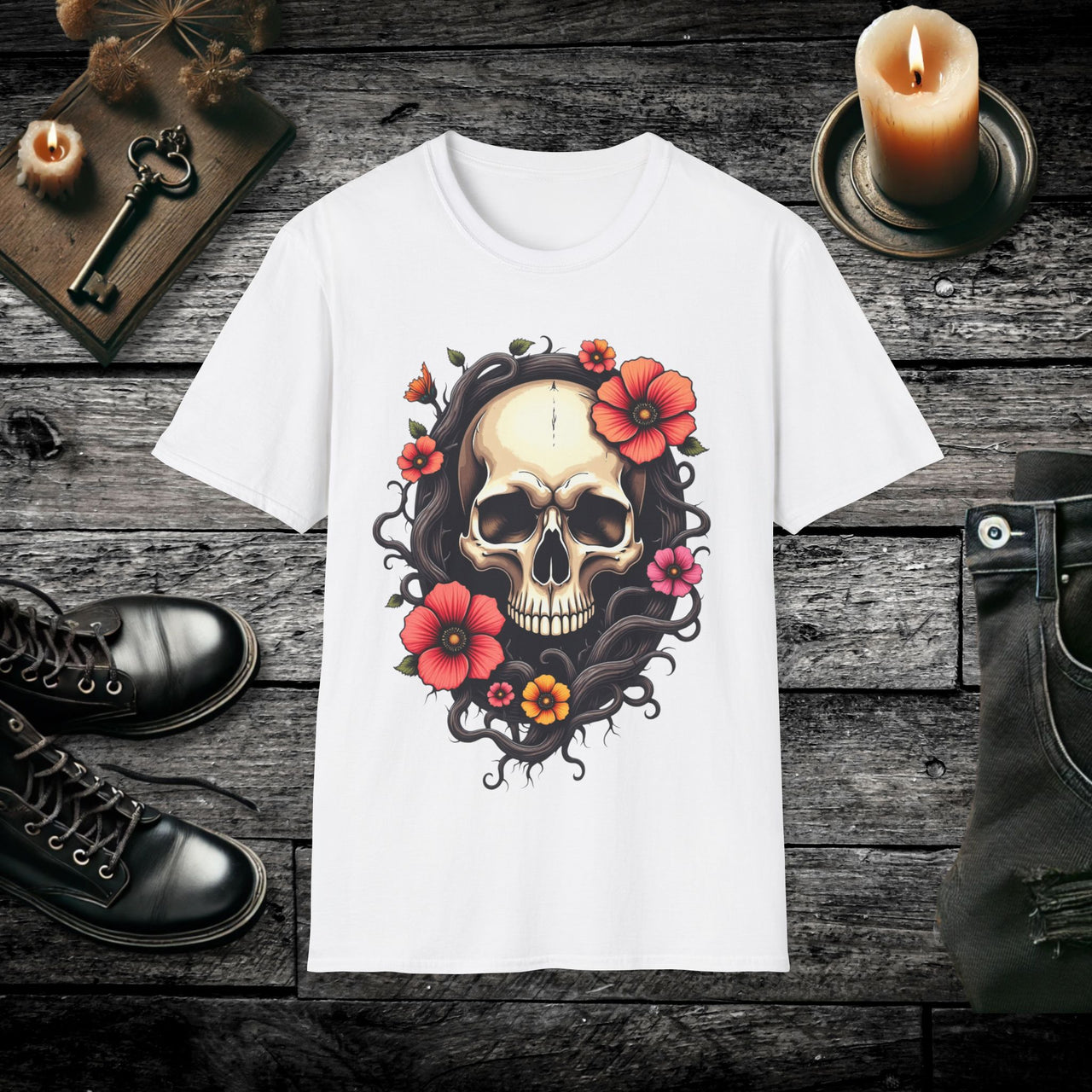 Vivid Skull T-Shirt