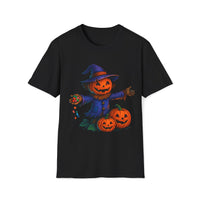 Scarecrow Shirt – Pumpkin Head Halloween T-Shirt