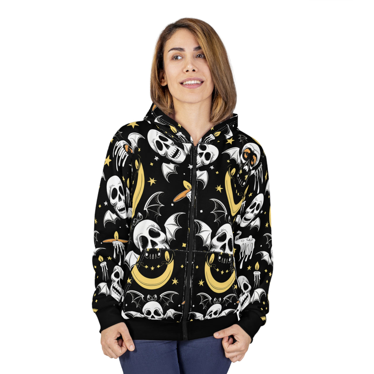 Nocturnal Whimsy Hoodie (full zip)
