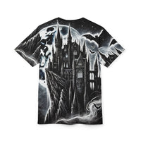 Macabre Threads Nocturnal Dominion All-Over Print T-Shirt – Midnight Reign Beast Tee