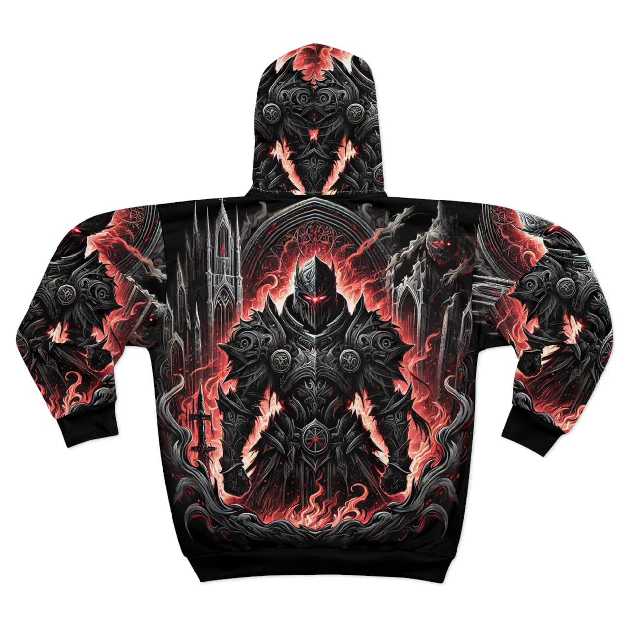 Ashen Crusader Hoodie (full zip)