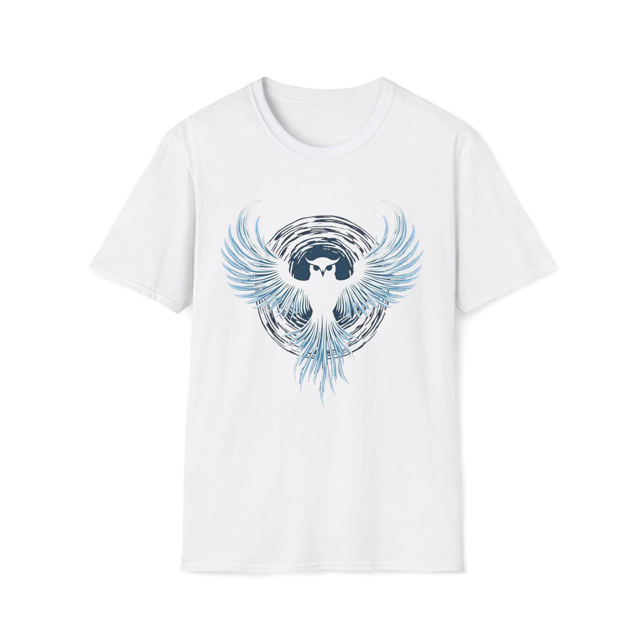 Macabre Threads White Mystic Owl – Lunar Guardian T-Shirt