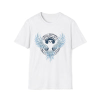 Macabre Threads White Mystic Owl – Lunar Guardian T-Shirt