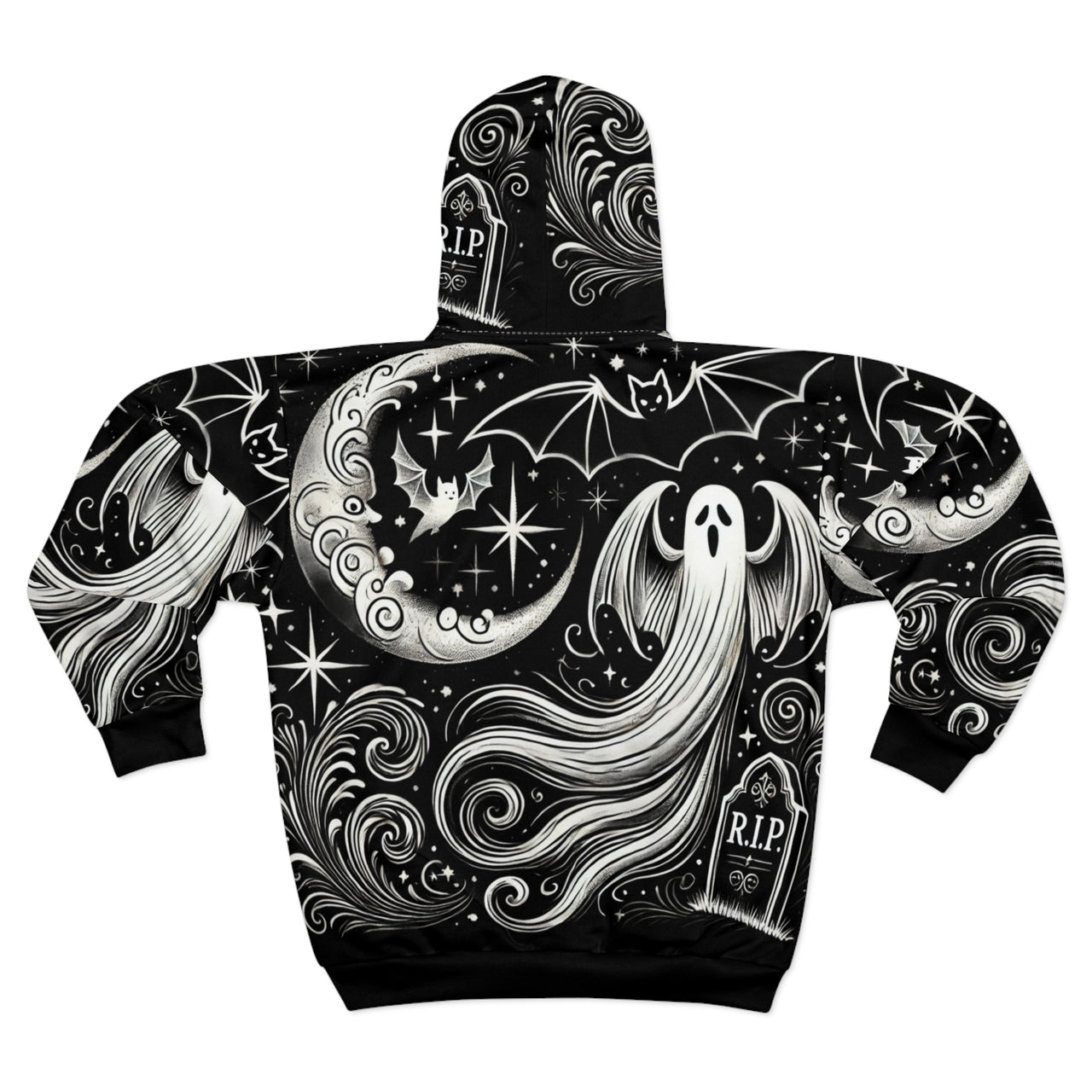 Ethereal Whispers Hoodie (full zip)