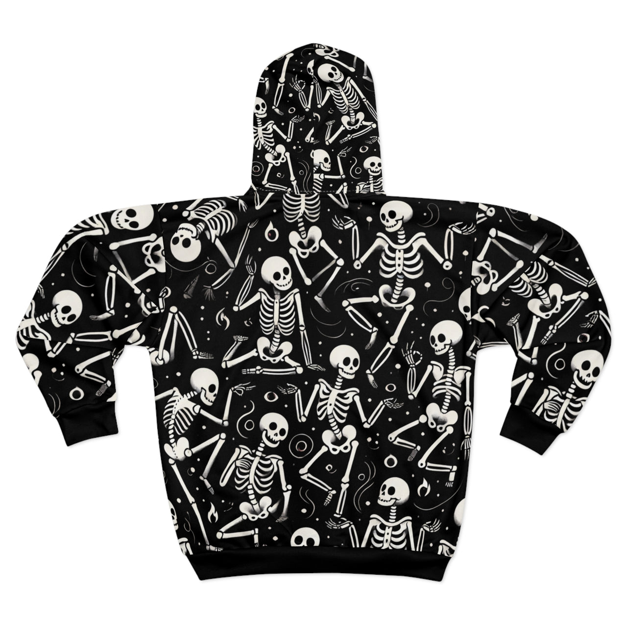 Dancing Bones Hoodie (full zip)