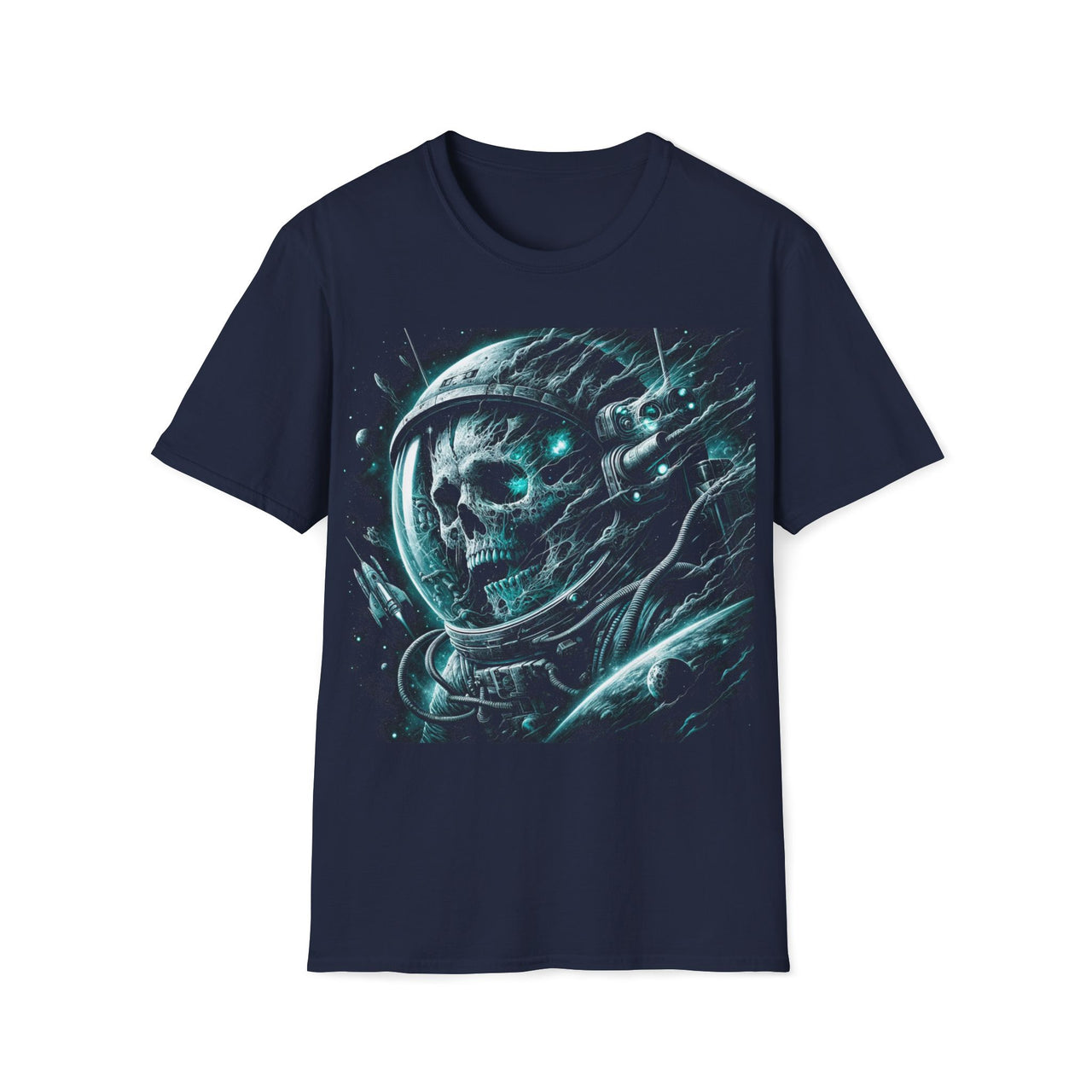 Cosmic Decay – Astronaut Skull T-Shirt