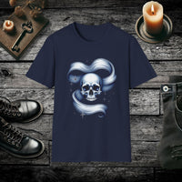 Stellar Skull Galaxy Skull T Shirt – Cosmic Gothic Tee