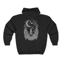 Moonlit Cathedral Hoodie (full zip)