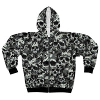 Camo Skull Hoodie (full zip)