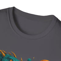 Galactic Grapple – Astronaut vs Space Serpent T-Shirt