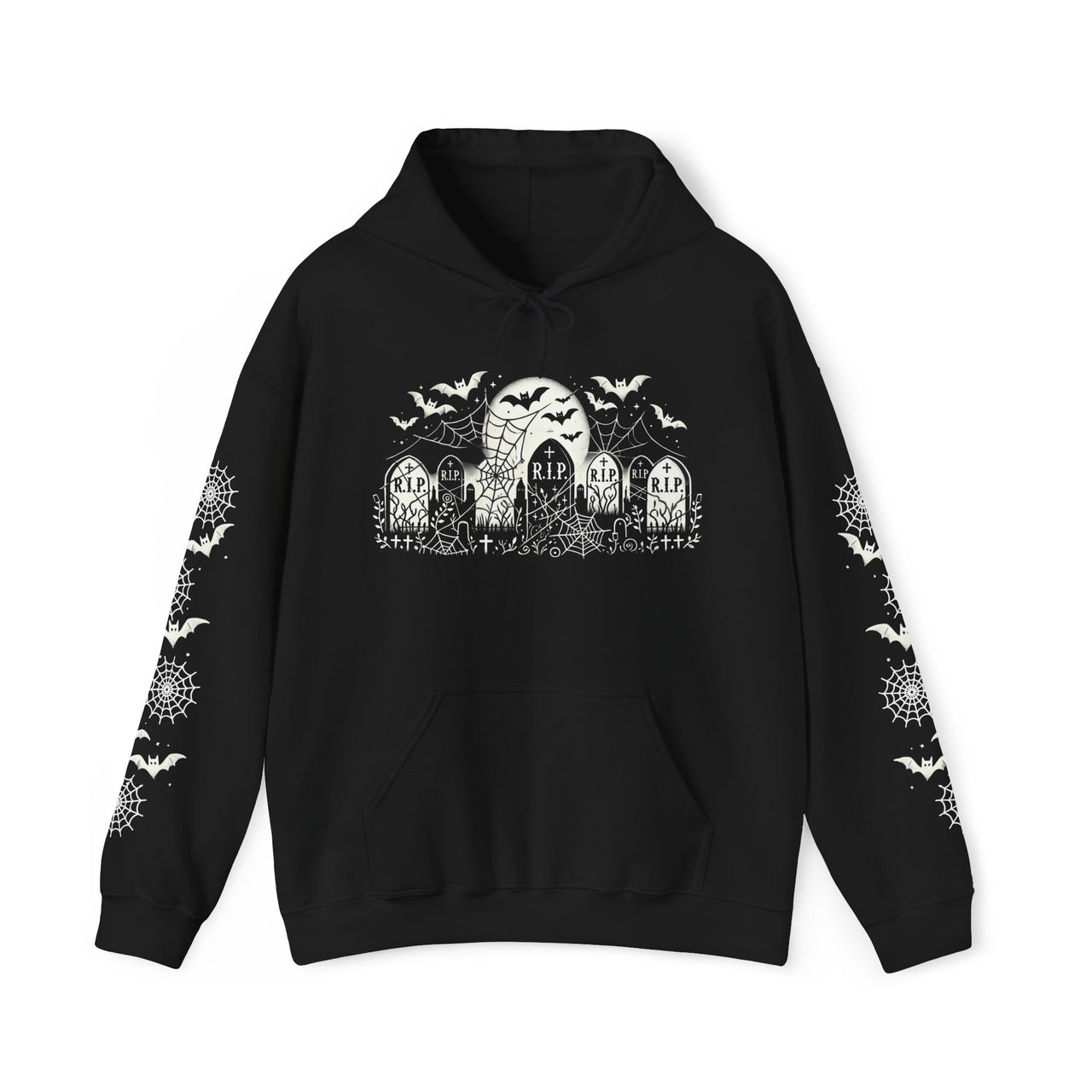 Moonlit Cemetery Hoodie