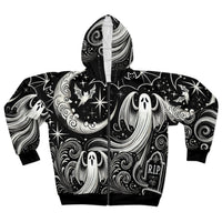 Ethereal Whispers Hoodie (full zip)